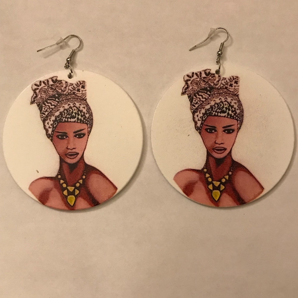 African Themed Earrings